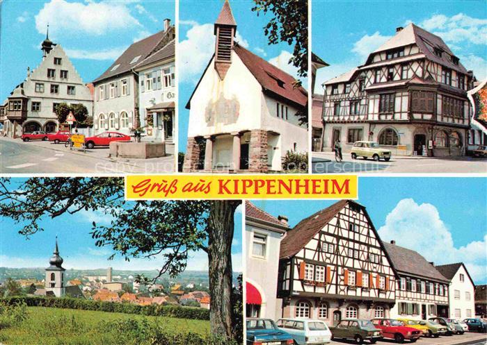 Kippenheim Rathaus Kirche Fachwerkhaus Panorama Hotel