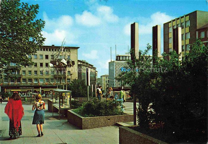 WITTEN  RUHR NRW Rathausplatz