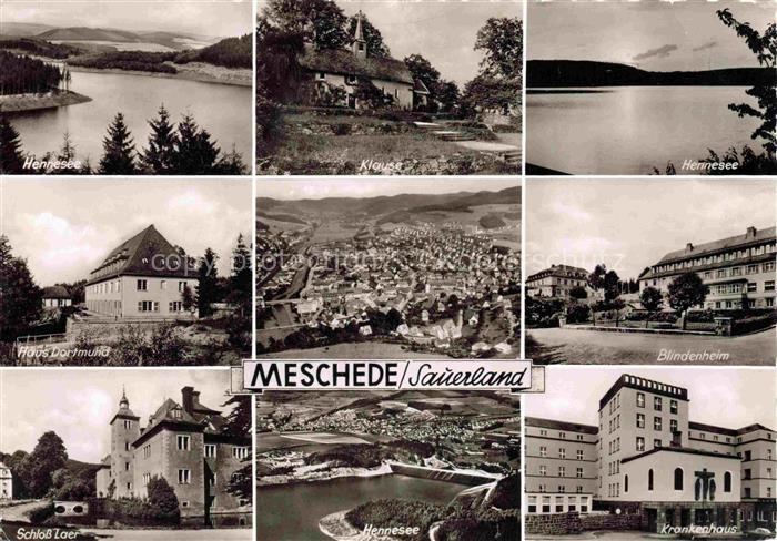 Meschede Arnsberg Hochsauerlandkreis NRW Hennesee Klause Haus Dortmund Fliegerau