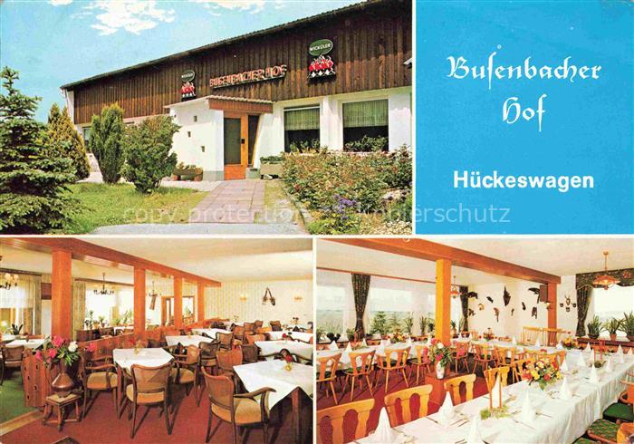 Hueckeswagen NRW Restaurant Busenbacher Hof Gastraeume