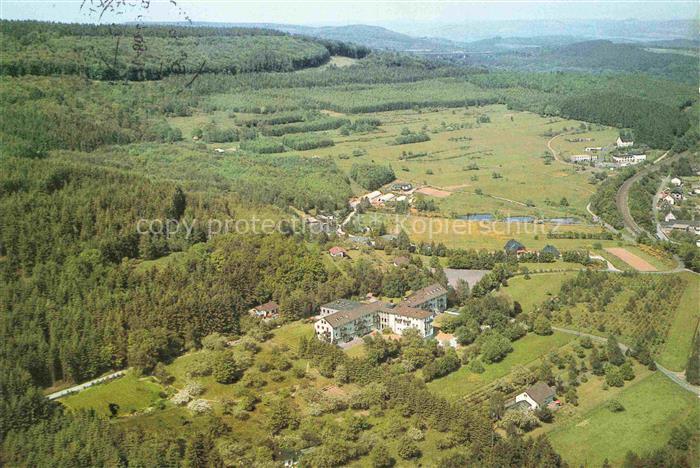 Holzhausen Burbach Familien Ferienheim Holzhausen Fliegeraufnahme