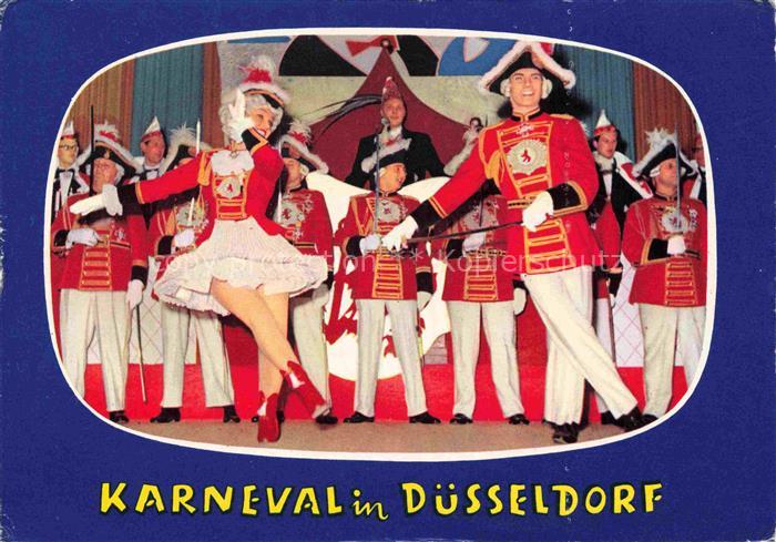 DuessELDORF  CITY Die Prinzengarde Rot Weiss im Karneval