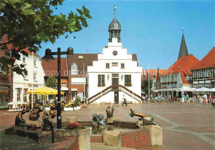 Lingen Ems Historisches Rathaus Marktplatz