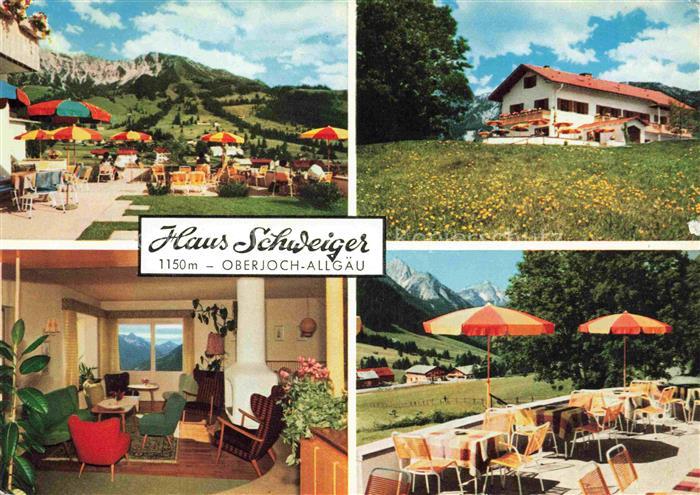 Oberjoch Bad Hindelang Bayern Haus Schweiger Gastraeume Terrasse