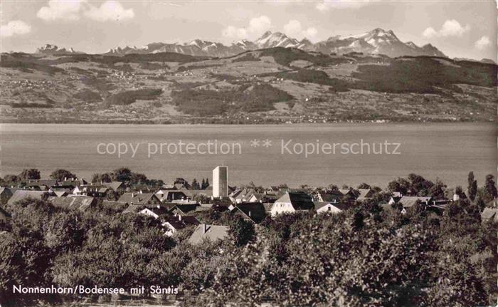 Nonnenhorn Bodensee mit Saentis
