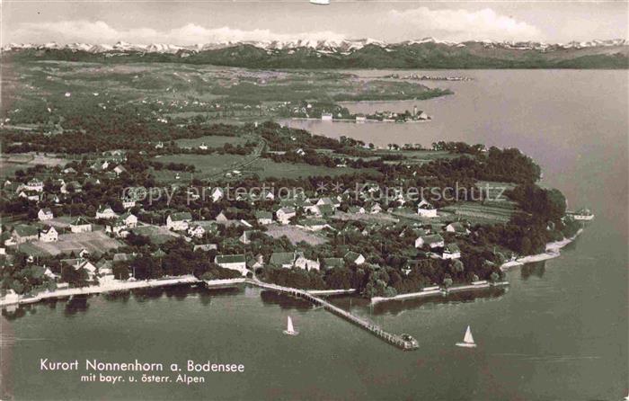 Nonnenhorn Bodensee Fliegeraufnahme