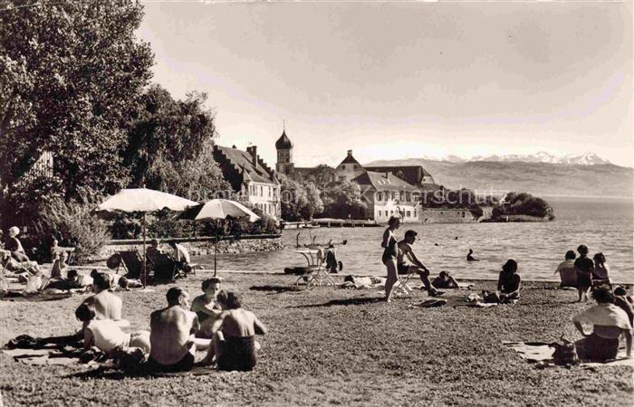 Wasserburg am Bodensee Bayern Strandbad