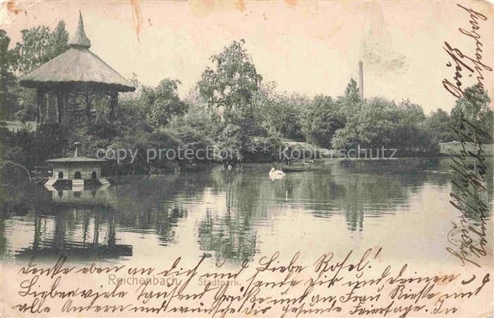 Reichenbach  Vogtland Sachsen Stadtpark