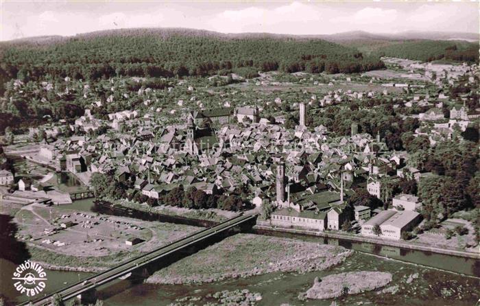 Hann. Muenden Fliegeraufnahme