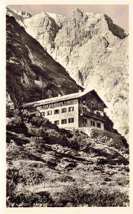 Karwendelhaus 1765m Tirol Ansicht