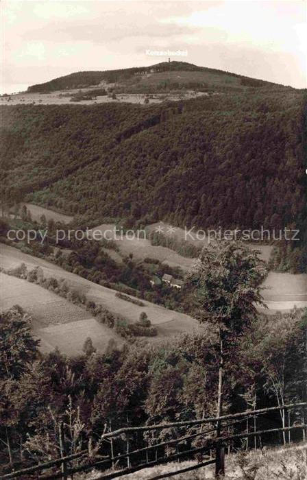 Katzenbuckel Odenwald Fliegeraufnahme