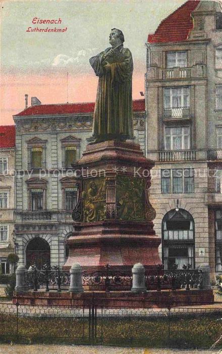 EISENACH Thueringen Lutherdenkmal