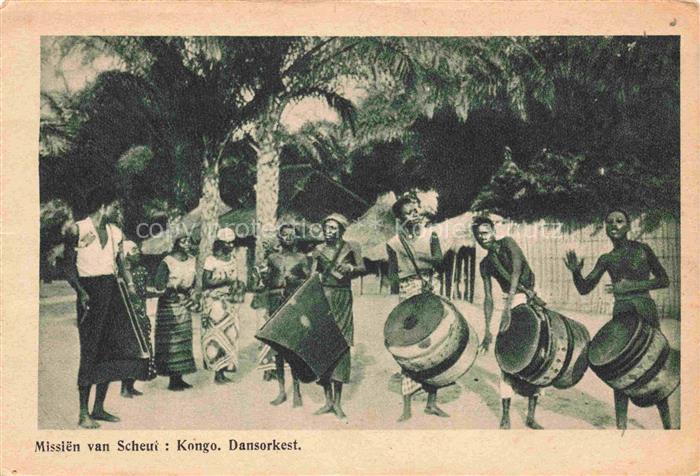 Kongo Congo Missien van Scheut Dansorkest