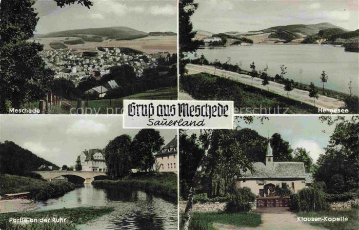 Meschede Arnsberg Hochsauerlandkreis NRW Panorama Hennesee Ruhrpartie Klausen Ka