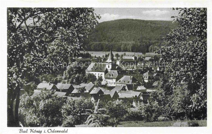 Bad Koenig Odenwald Hessen Panorama