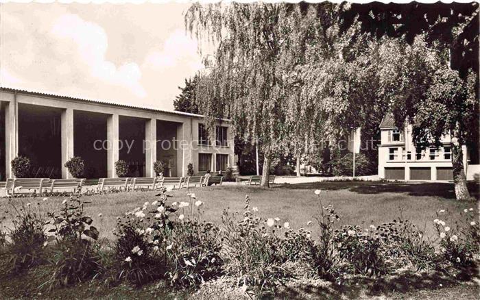 Bad Koenig Odenwald Hessen Kurgarten mit Trinkhalle