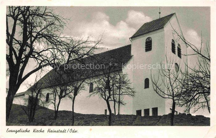 Hainstadt Breuberg Erbach Odenwald Hessen Ev Kirche