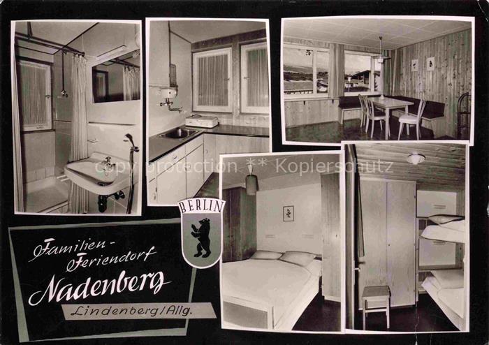 Lindenberg Allgaeu Familien Feriendorf Nadenberg Bad Kueche Zimmer Stube