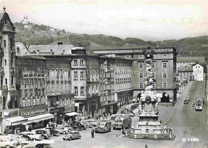 LINZ DONAU AT Dorfstrasse Hauptplatz