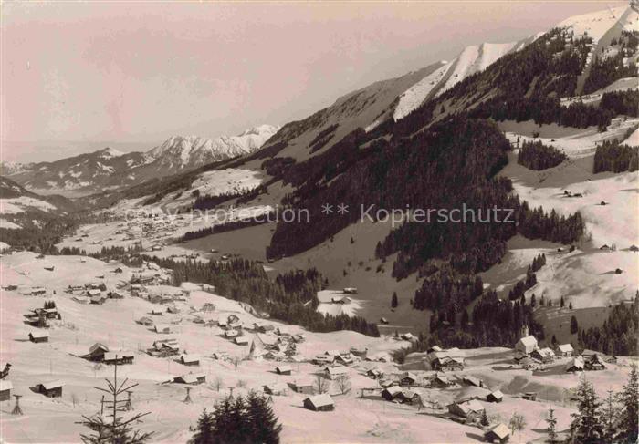 Kleinwalsertal Vorarlberg AT mit Hirschegg Riezlern und Nebelhorn