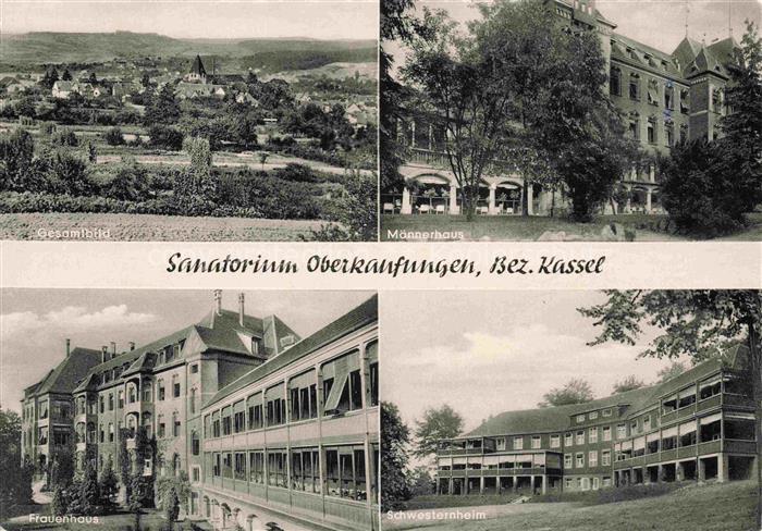 Oberkaufungen KAssEL Hessen Panorama Maennerhaus Frauenhaus Schwesternheim