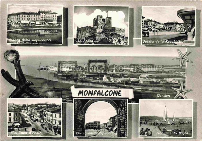Monfalcone Gorizia Goerz IT Piazza della Repubblica La Rocca Via Duce d'Aosta St
