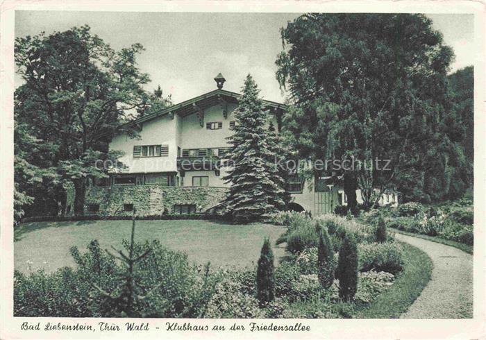 Bad Liebenstein Thueringen Klubhaus an der Friedensallee