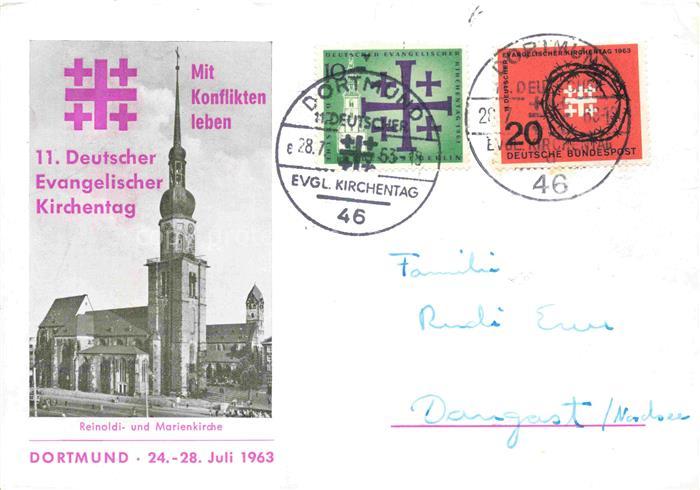 DORTMUND  CITY Reinaldi und Marienkirche