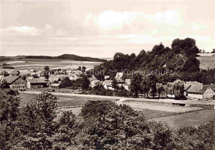 Berneburg Sontra Hessen Panorama Gasthaus Gonnermann