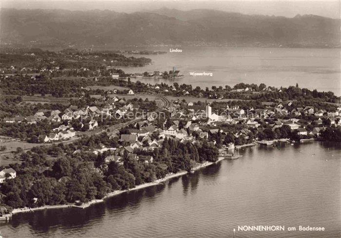Nonnenhorn Bodensee Fliegeraufnahme