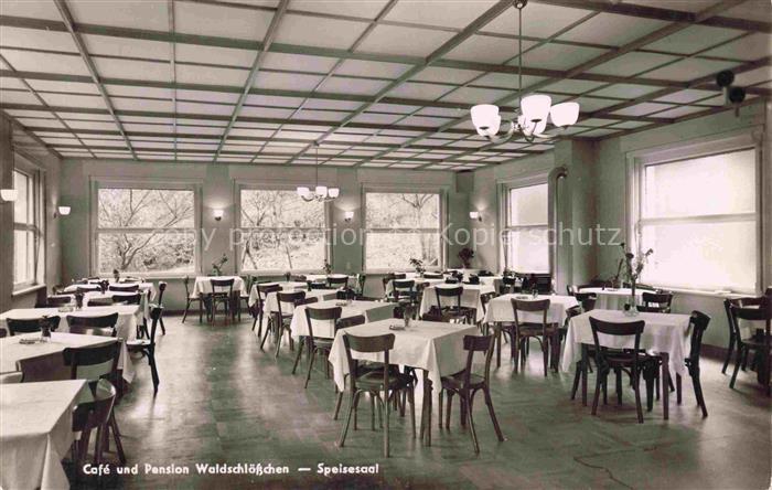 Gaistal Bad Herrenalb BW Cafe Pension Waldschloesschen Speisesaal