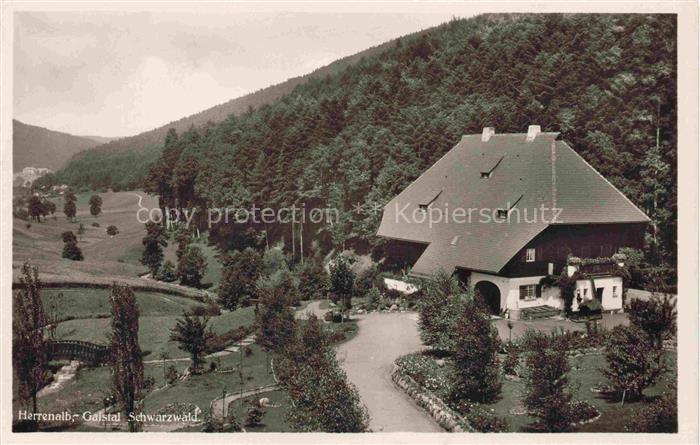 Herrenalb BAD HERRENALB BW Schwarzwaldhaus im Gaistal