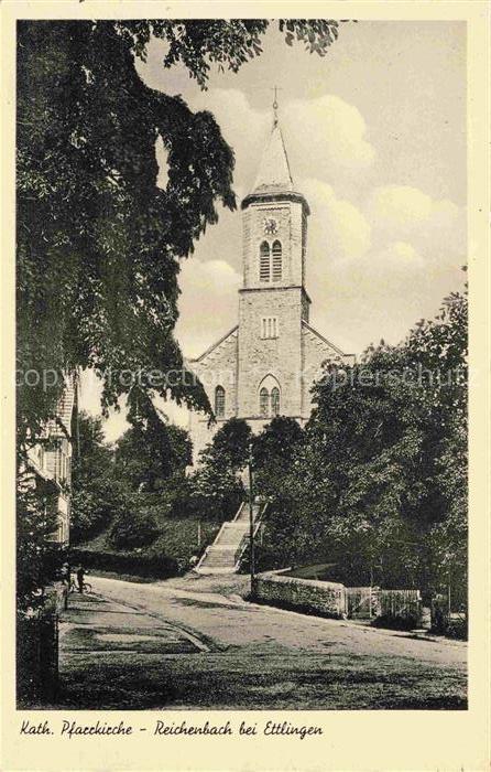 Reichenbach Ettlingen KARLSRUHE BW Kath Pfarrkirche