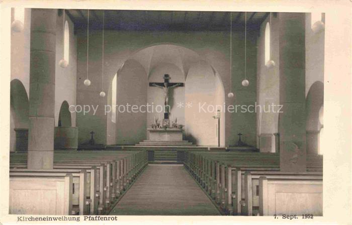 Pfaffenrot Pfaffenroth Marxzell Karlsruhe BW Kircheneinweihung