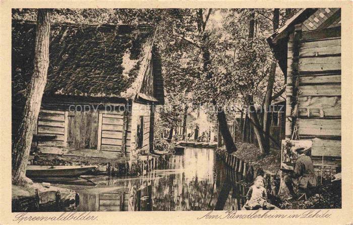 Lehde Luebbenau Spreewald Brandenburg Am Kuenstlerheim