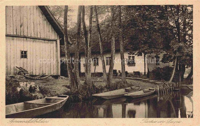 Leipe Luebbenau Spreewald Brandenburg Partie in Leipe