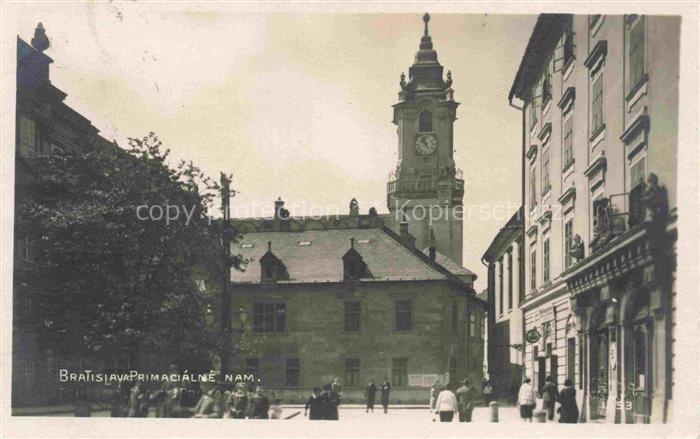 BRATISLAVA Pressburg Pozsony SK Primacialne nam