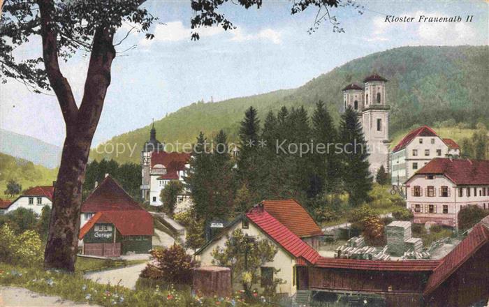 Frauenalb Marxzell Karlsruhe BW Kloster Frauenalb