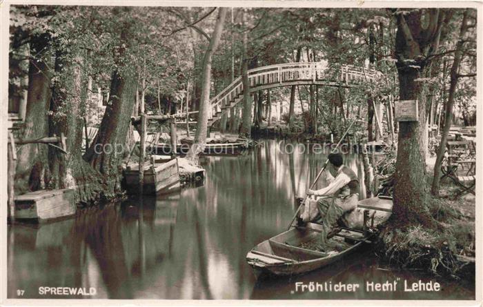 Lehde Luebbenau Spreewald Brandenburg Spreewald Froehlicher Hecht