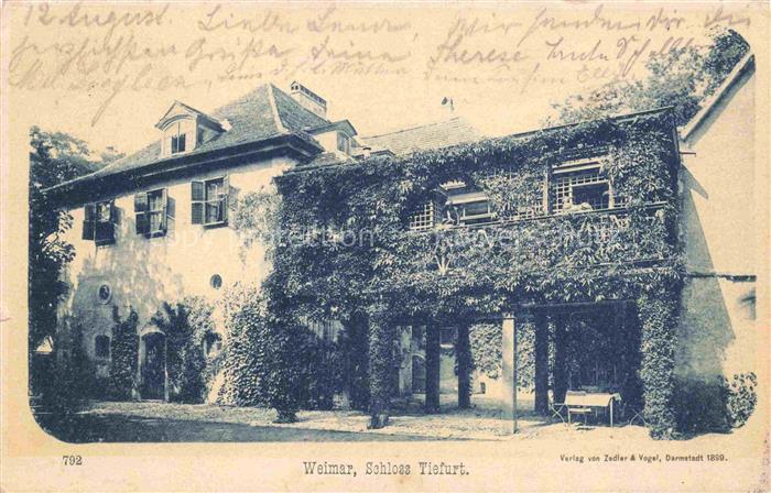 WEIMAR  Thueringen Schloss Tiefurt
