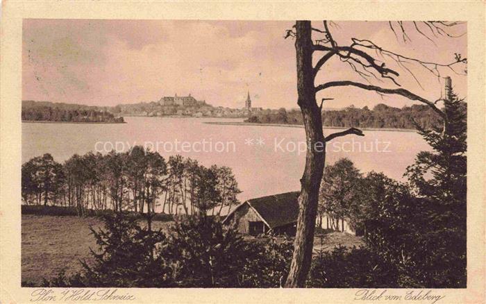 Ploen am See Schleswig-Holstein Blick vom Edeberg