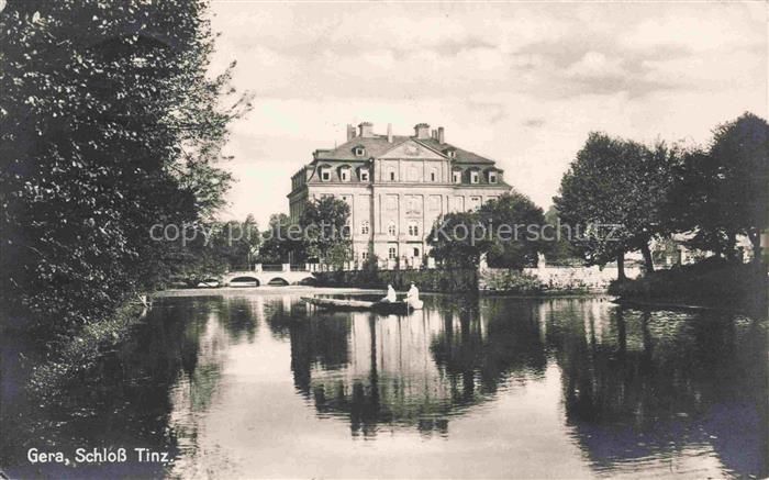 GERA  Thueringen Schloss Tinz