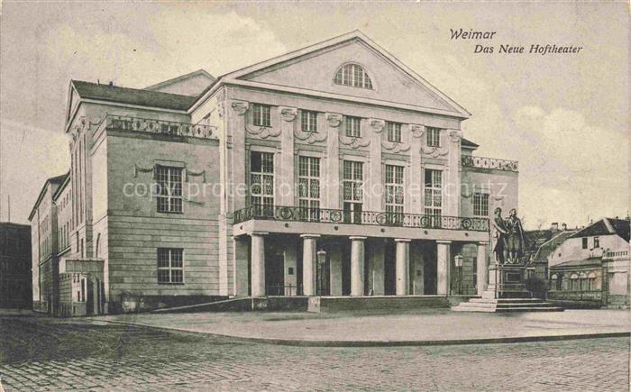 WEIMAR  Thueringen Neues Hoftheater