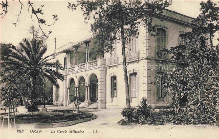 ORAN Algerie Le Cercle Militaire