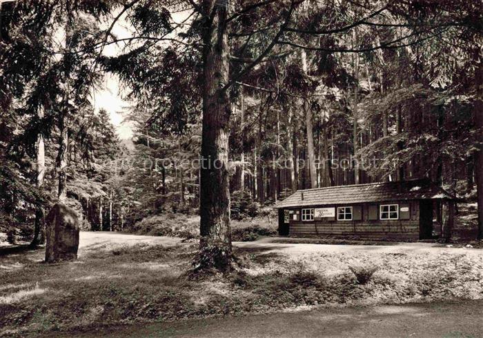 Gaistal Bad Herrenalb BW Wanderer Raststaette Talwiese