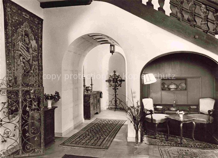 LINDAU  Bodensee Bayern Hof Reutenen Durchgang zur Halle