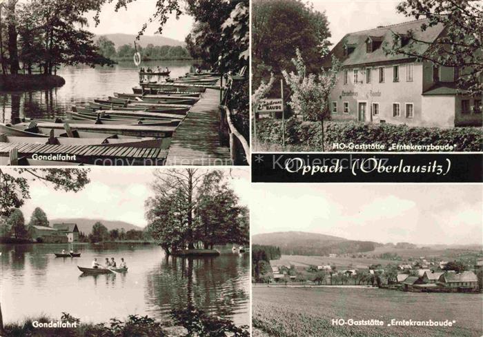 Oppach Picka Oberlausitz Sachsen Gondelfahrt HO Gaststaette Erntekranzbaude HO G