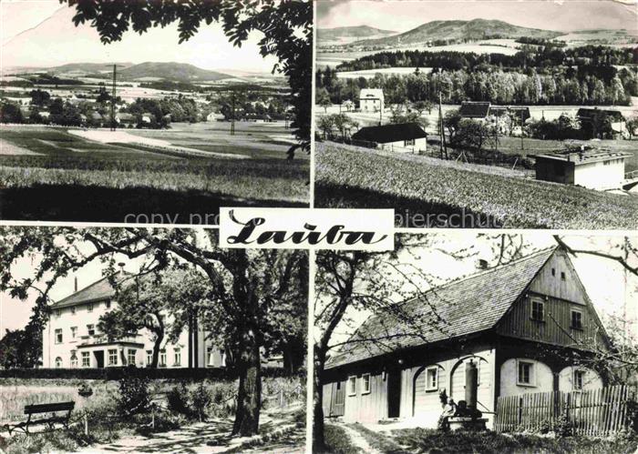 Lauba Loebau Lawalde Sachsen Panorama Teilansichten