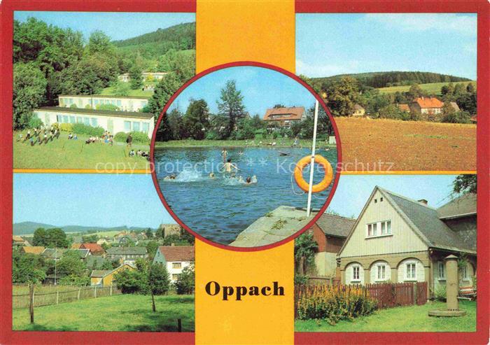 Oppach Picka Oberlausitz Sachsen Kinderferienlager Bielebohblick Freibad Teilans