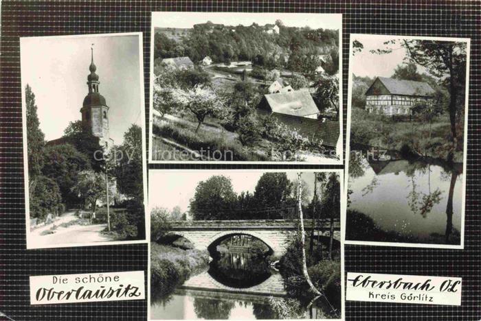Ebersbach Loebau Oberlausitz Neugersdorf Sachsen Kirche Panorama Fachwerkhaus Br